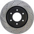 127.42099R by CENTRIC - Slotted Drilled Rotor
