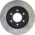 127.42111L by CENTRIC - Slotted Drilled Rotor