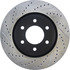 127.42111R by CENTRIC - Slotted Drilled Rotor