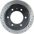 127.43015L by CENTRIC - Slotted Drilled Rotor