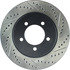 127.65091L by CENTRIC - Slotted Drilled Rotor