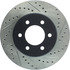 127.65097L by CENTRIC - Slotted Drilled Rotor