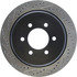 127.65095R by CENTRIC - Slotted Drilled Rotor