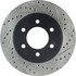 127.65100L by CENTRIC - Slotted Drilled Rotor