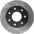 Centric 127.65101L Disc Brake Rotor Slotted Drilled Rotor