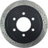 Centric 127.65102CR Disc Brake Rotor Sportstop Cryo Drilled & Slotted Rotor, Right