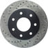 Centric 127.65101R Disc Brake Rotor Slotted Drilled Rotor