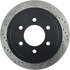 127.65102R by CENTRIC - Slotted Drilled Rotor