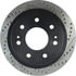 127.65103L by CENTRIC - Slotted Drilled Rotor