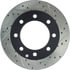 127.65112CL by CENTRIC - Sportstop Cryo Drilled & Slotted Rotor, Left