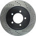 127.65118L by CENTRIC - Slotted Drilled Rotor