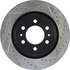 127.65119CL by CENTRIC - Sportstop Cryo Drilled & Slotted Rotor, Left