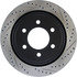 127.65135L by CENTRIC - Slotted Drilled Rotor