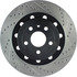 127.65136L by CENTRIC - Slotted Drilled Rotor