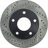127.66006R by CENTRIC - Slotted Drilled Rotor