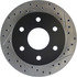 127.66009L by CENTRIC - Slotted Drilled Rotor