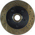 127.66011L by CENTRIC - Slotted Drilled Rotor