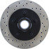 127.66025R by CENTRIC - Slotted Drilled Rotor