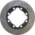 127.66026R by CENTRIC - Slotted Drilled Rotor