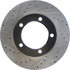 127.66031R by CENTRIC - Slotted Drilled Rotor