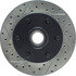 127.66035R by CENTRIC - Slotted Drilled Rotor