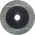 127.66035L by CENTRIC - Slotted Drilled Rotor