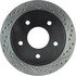 127.66036L by CENTRIC - Slotted Drilled Rotor