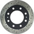 127.66042CL by CENTRIC - Sportstop Cryo Drilled & Slotted Rotor, Left