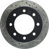 127.66044CL by CENTRIC - Sportstop Cryo Drilled & Slotted Rotor, Left