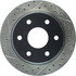 127.66045R by CENTRIC - Slotted Drilled Rotor