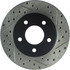 127.66046L by CENTRIC - Slotted Drilled Rotor