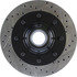 127.66049L by CENTRIC - Slotted Drilled Rotor