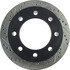Centric 127.66050R Disc Brake Rotor Slotted Drilled Rotor