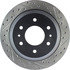 127.66052CL by CENTRIC - Sportstop Cryo Drilled & Slotted Rotor, Left