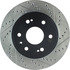 127.66057CL by CENTRIC - Sportstop Cryo Drilled & Slotted Rotor, Left