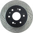 127.66057CR by CENTRIC - Sportstop Cryo Drilled & Slotted Rotor, Right