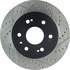 127.66057L by CENTRIC - Slotted Drilled Rotor