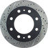 127.66059R by CENTRIC - Slotted Drilled Rotor