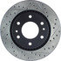 127.66063L by CENTRIC - Slotted Drilled Rotor