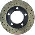127.67005R by CENTRIC - Slotted Drilled Rotor