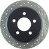 127.67032R by CENTRIC - Slotted Drilled Rotor