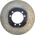 127.67033R by CENTRIC - Slotted Drilled Rotor