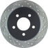 127.67037L by CENTRIC - Slotted Drilled Rotor