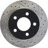 127.67038L by CENTRIC - Slotted Drilled Rotor