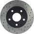 127.67042L by CENTRIC - Slotted Drilled Rotor