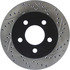 127.67045L by CENTRIC - Slotted Drilled Rotor