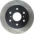 127.66065L by CENTRIC - Slotted Drilled Rotor