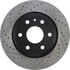 Centric 127.66069CR Disc Brake Rotor Sportstop Cryo Drilled & Slotted Rotor, Right
