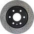 127.66069L by CENTRIC - Slotted Drilled Rotor