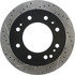 127.66074R by CENTRIC - Slotted Drilled Rotor